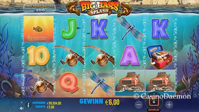 Overview of big bass splash slot