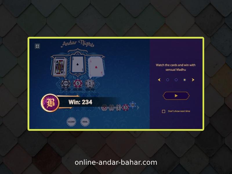 Experience the Thrill of Andar Bahar Online Casino Game in India
