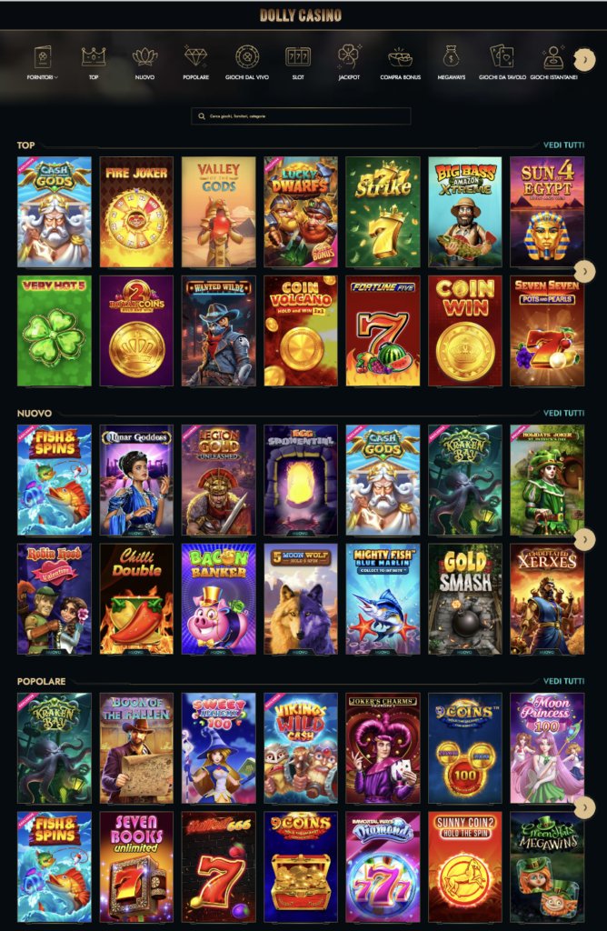 Immagine: Dolly Casino: Recensioni e Promo Code Esclusivi per gli Utenti Italiani